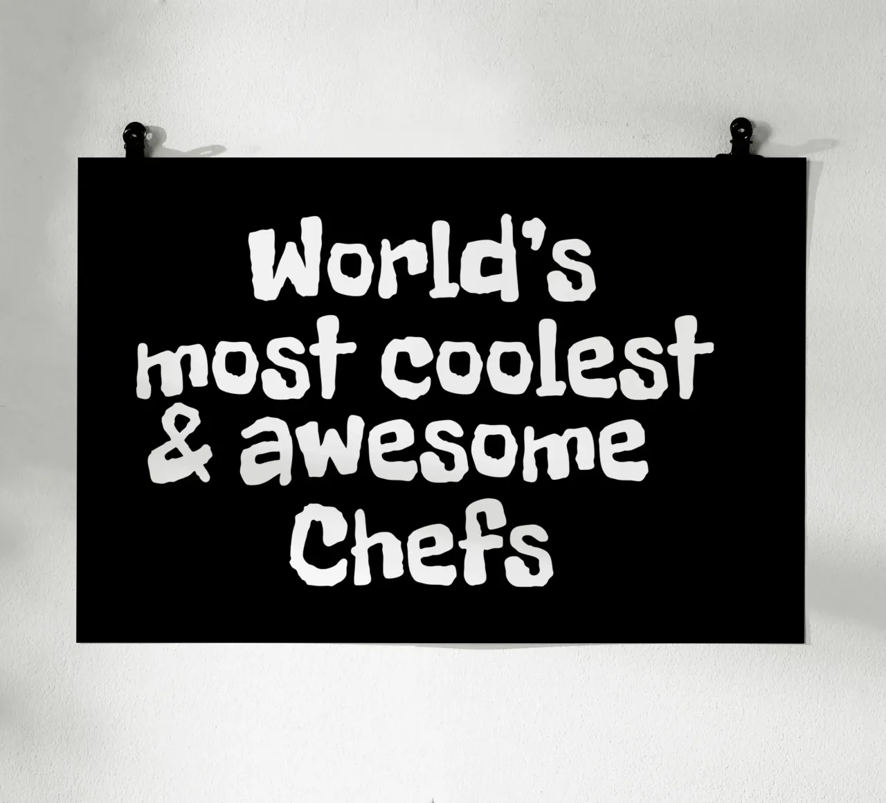 World's most coolest and awesome chefs poster da happieeagle
