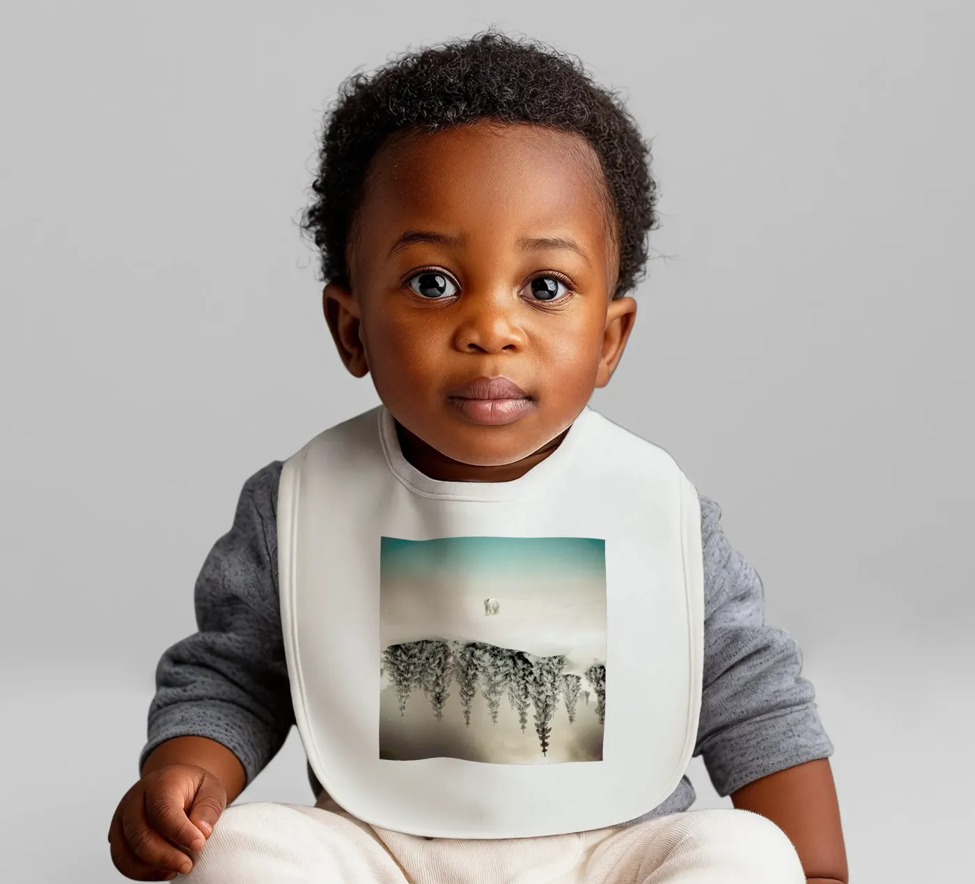 Brod baby bib by Eugene Soloviev