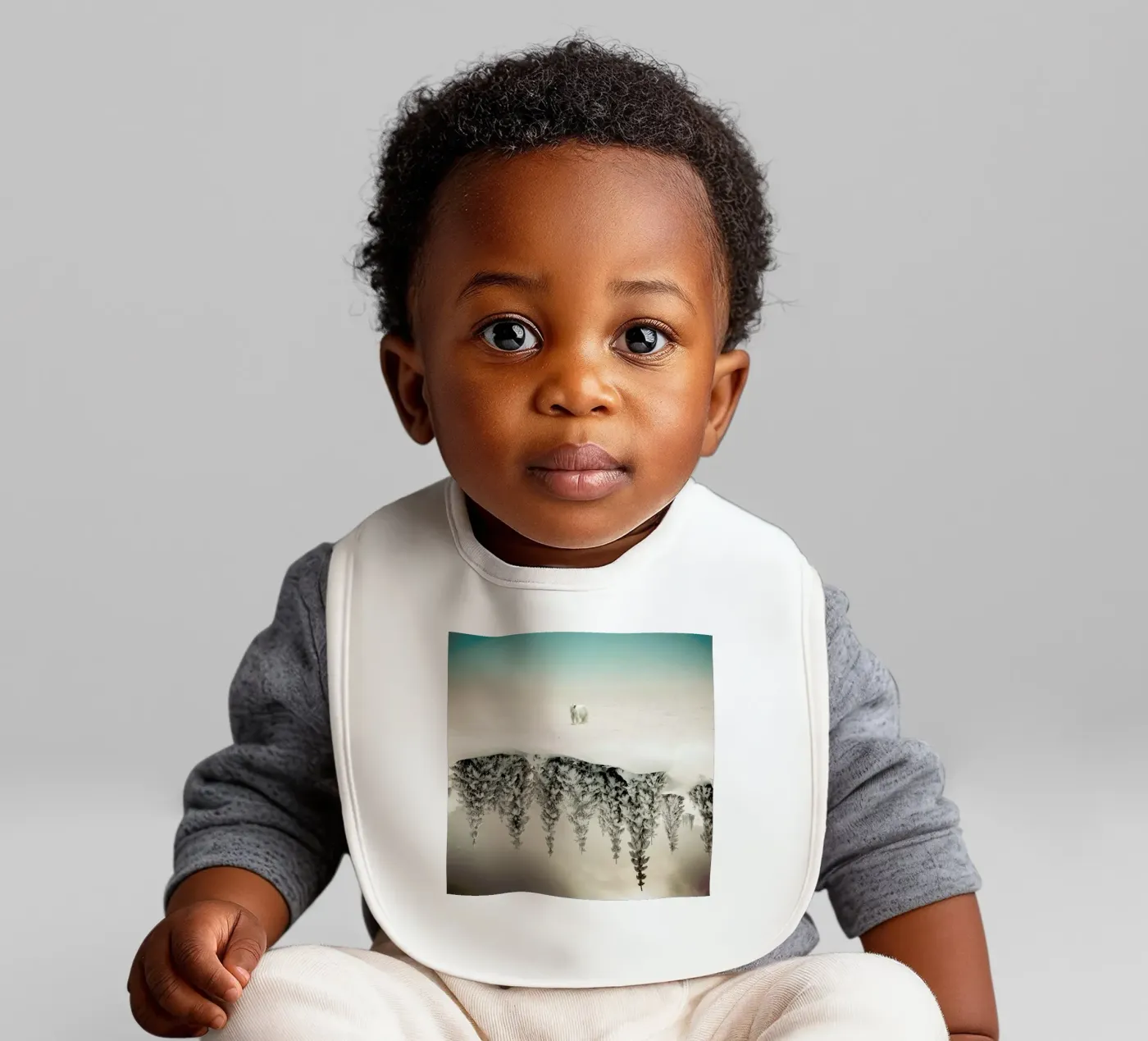 Brod baby bib by Eugene Soloviev