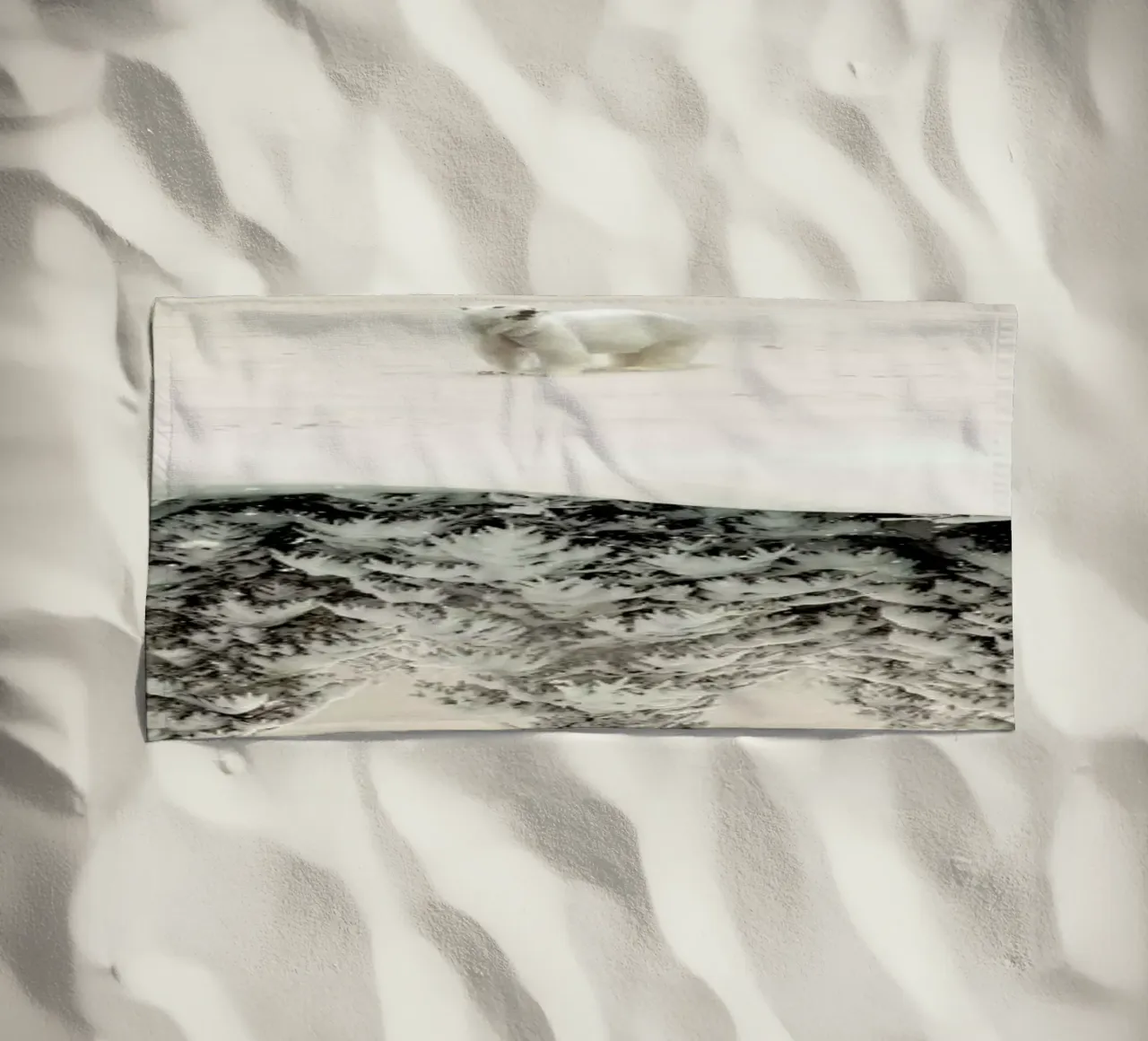 Brod beach towel by Eugene Soloviev