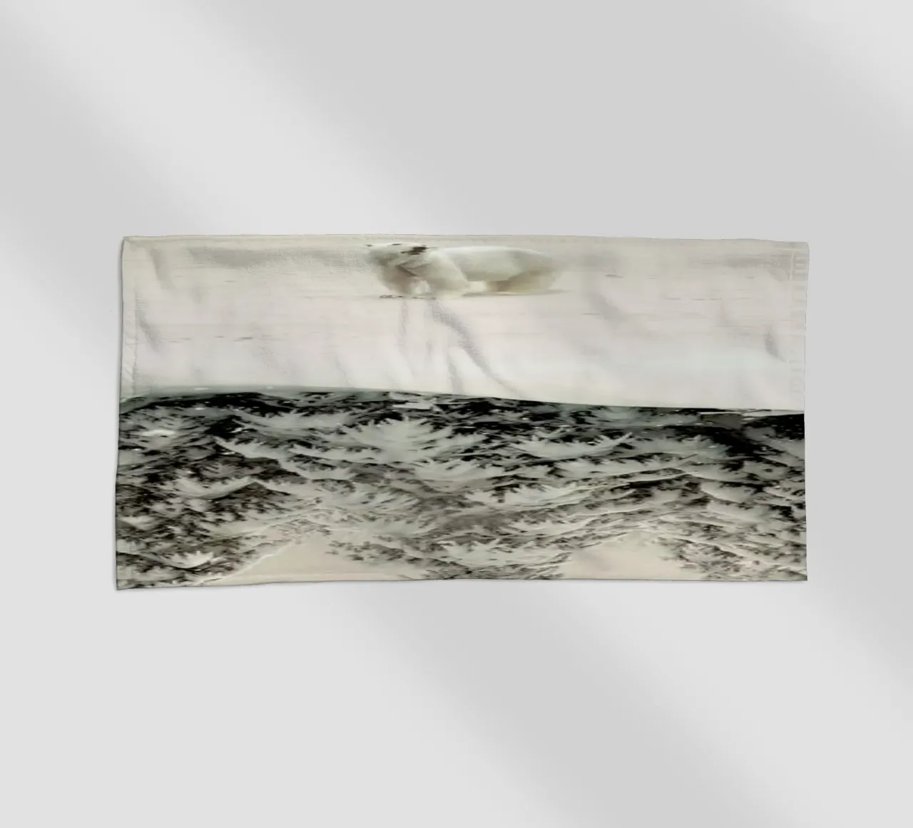 Brod beach towel by Eugene Soloviev