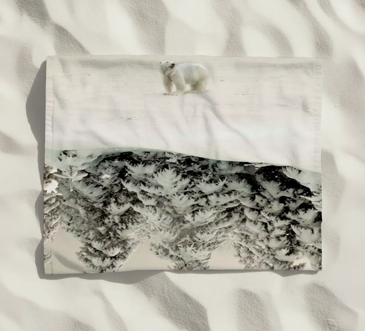 Brod beach towel by Eugene Soloviev