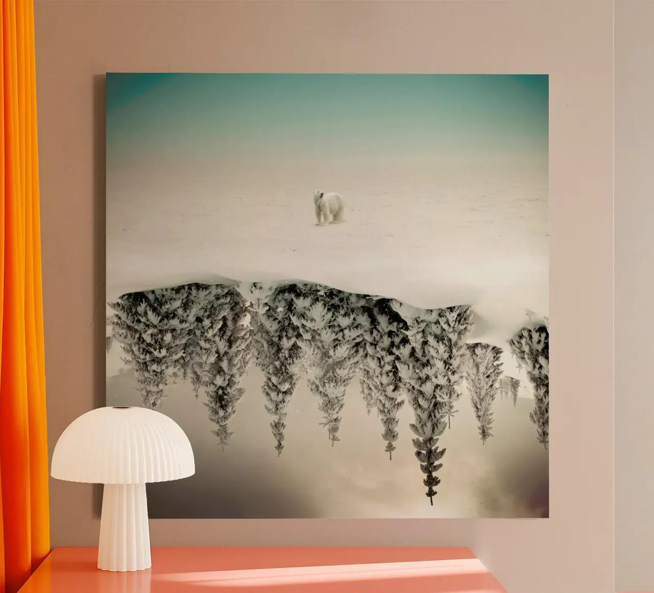 Brod canvas met Baklijst van Eugene Soloviev