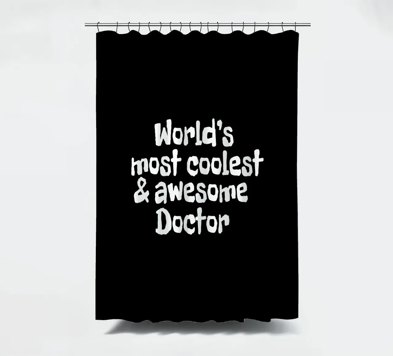 World's most coolest and awesome doctor Duschvorhang von happieeagle