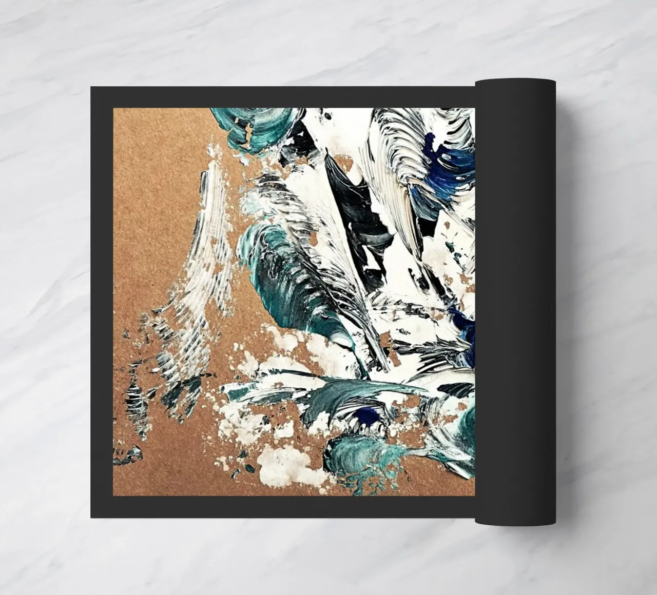 NATURAL STYLE 18 zerbino da Thierry Vobmann Abstract painting