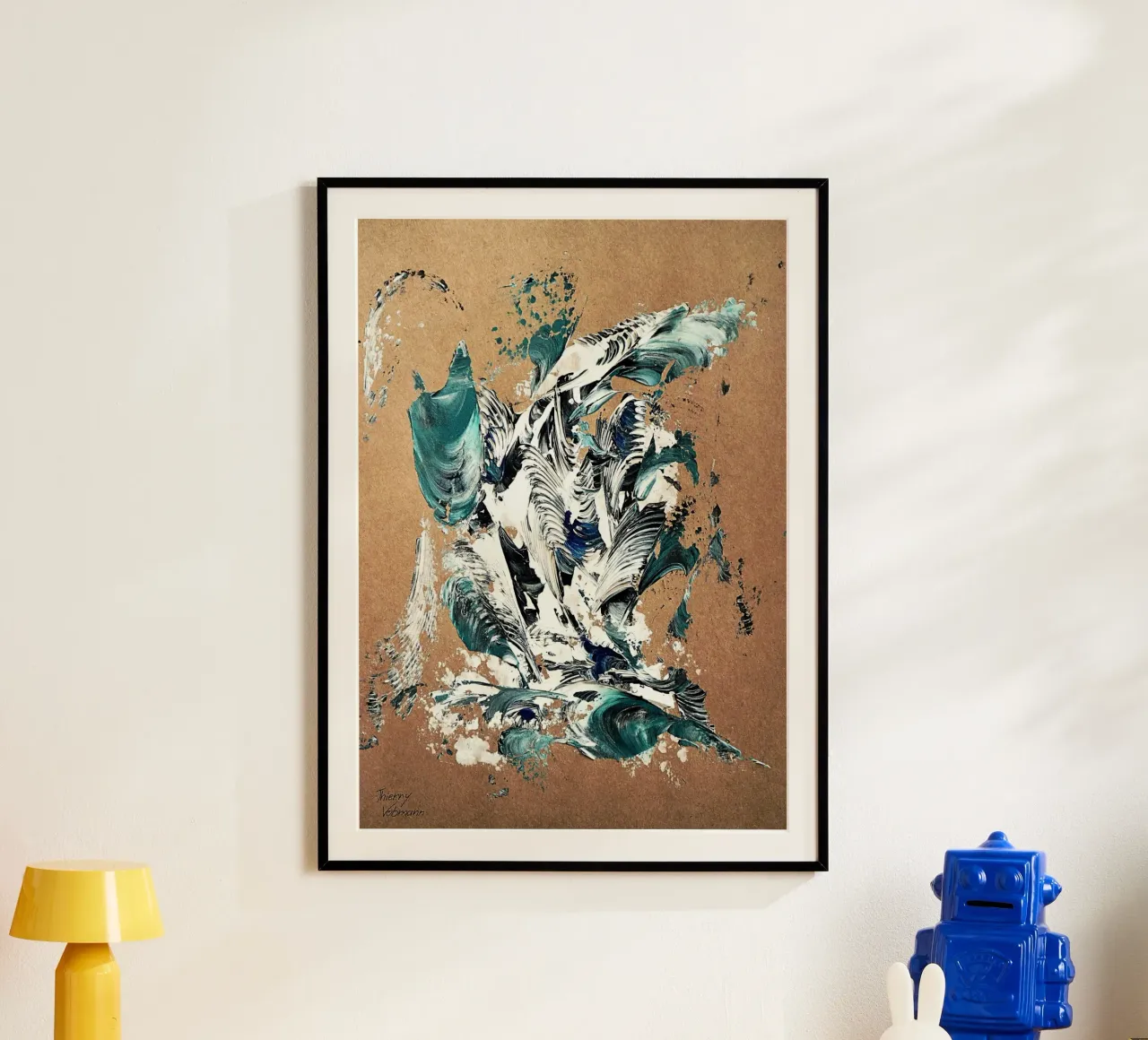 NATURAL STYLE 18 carta hahnemühle da Thierry Vobmann Abstract painting