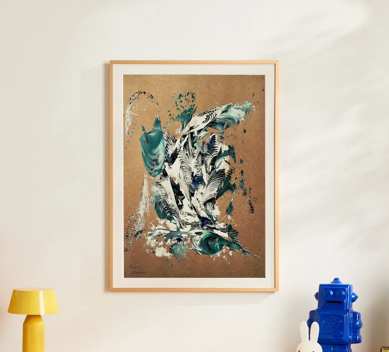 NATURAL STYLE 18 carta hahnemühle da Thierry Vobmann Abstract painting