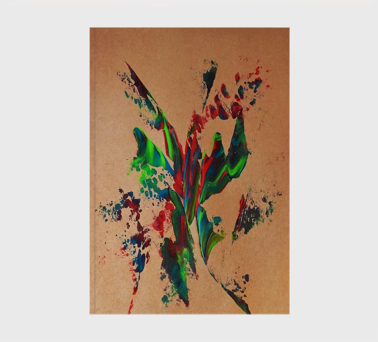NATURAL STYLE 19 notebook by Thierry Vobmann Abstract painting