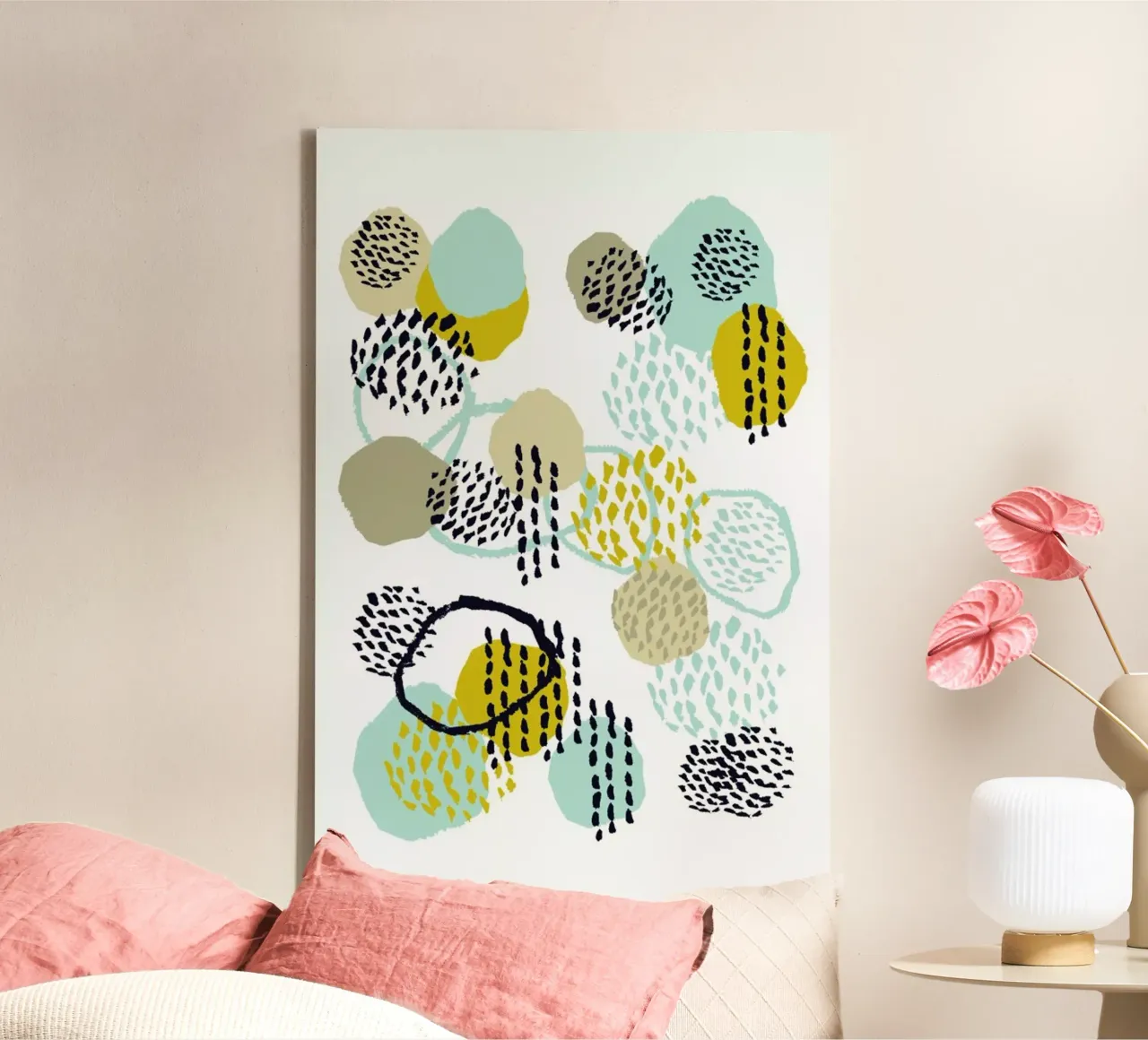 Jamm canvas met Baklijst van Charlotte Winter
