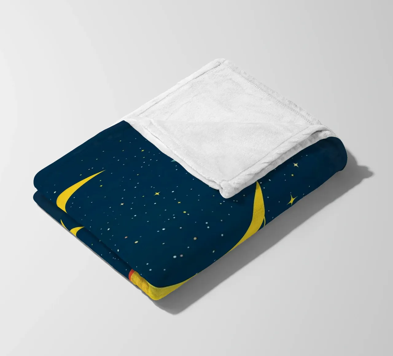 Luna in una notte stellata coperta in pile da DreamPixel