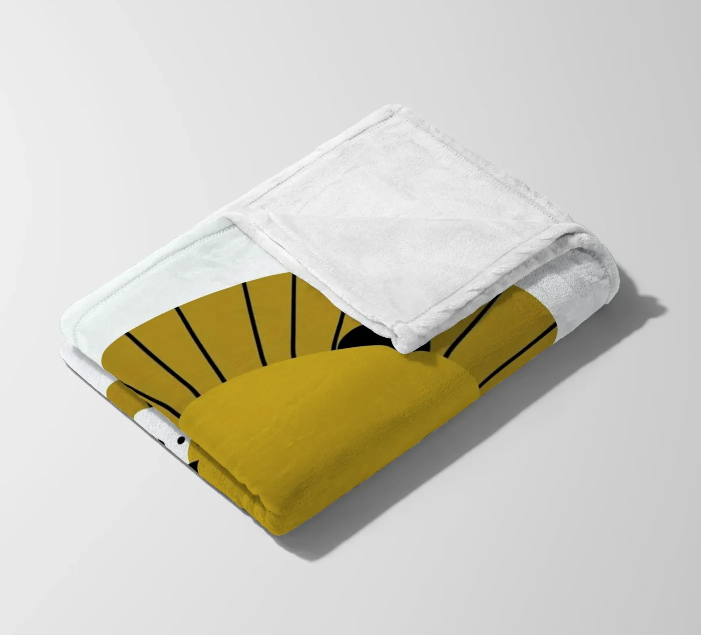 Lion coperta in pile da Charlotte Winter