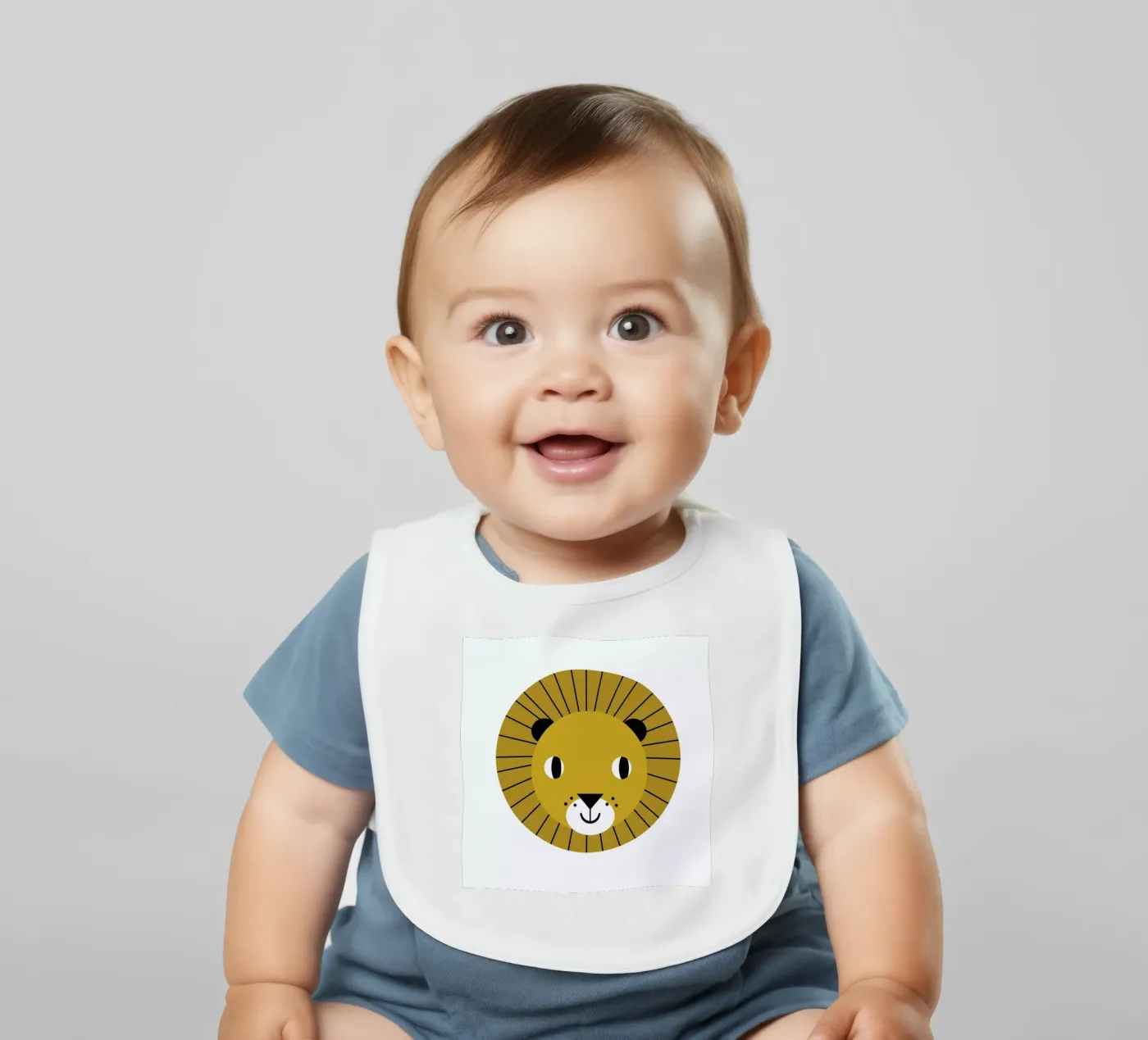 Lion bavaglino da Charlotte Winter