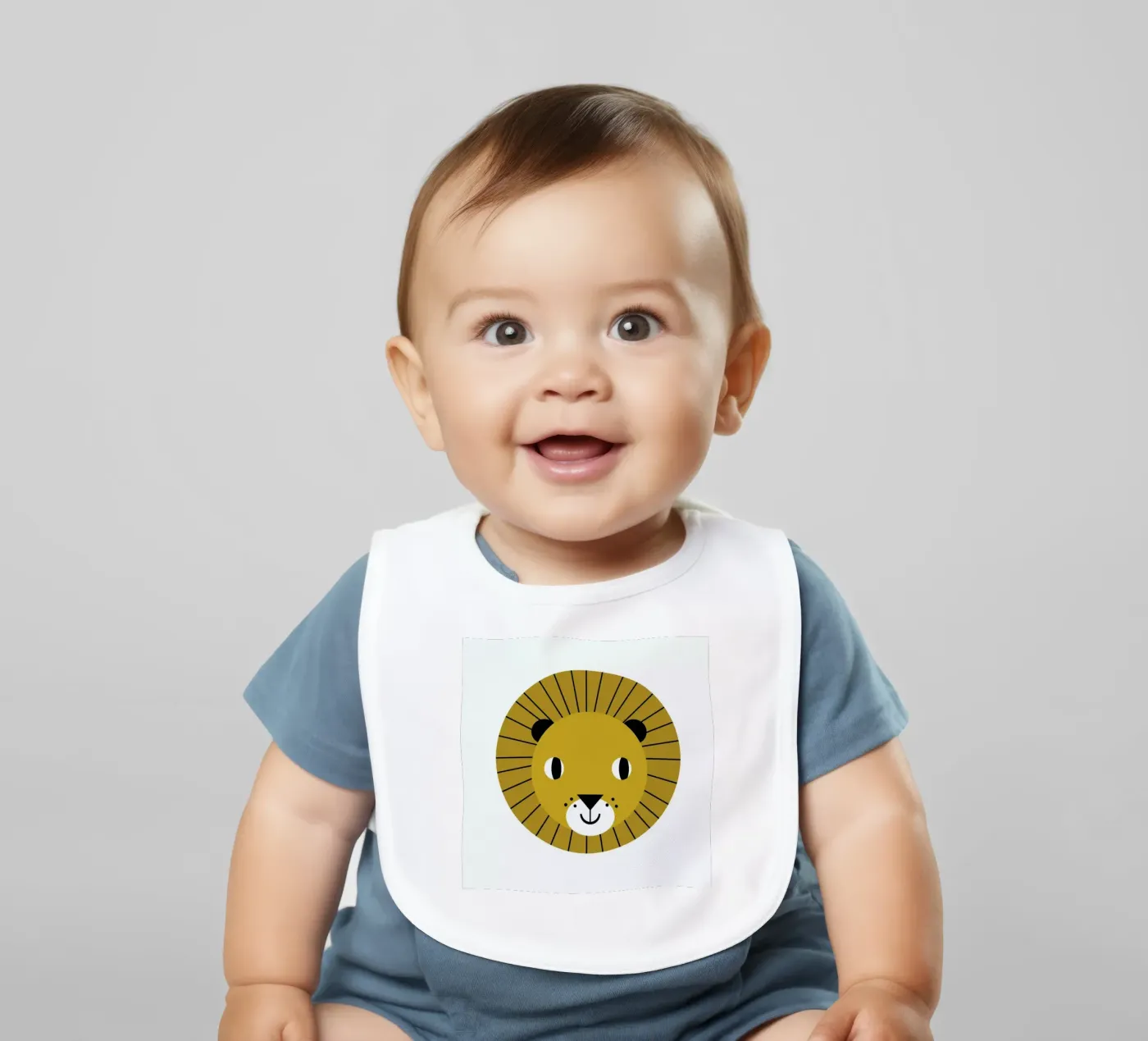 Lion bavaglino da Charlotte Winter