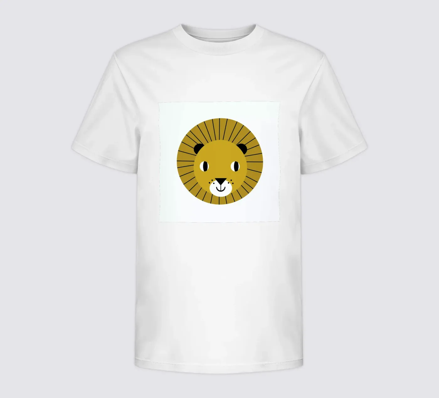 Lion t-shirt bambini da Charlotte Winter