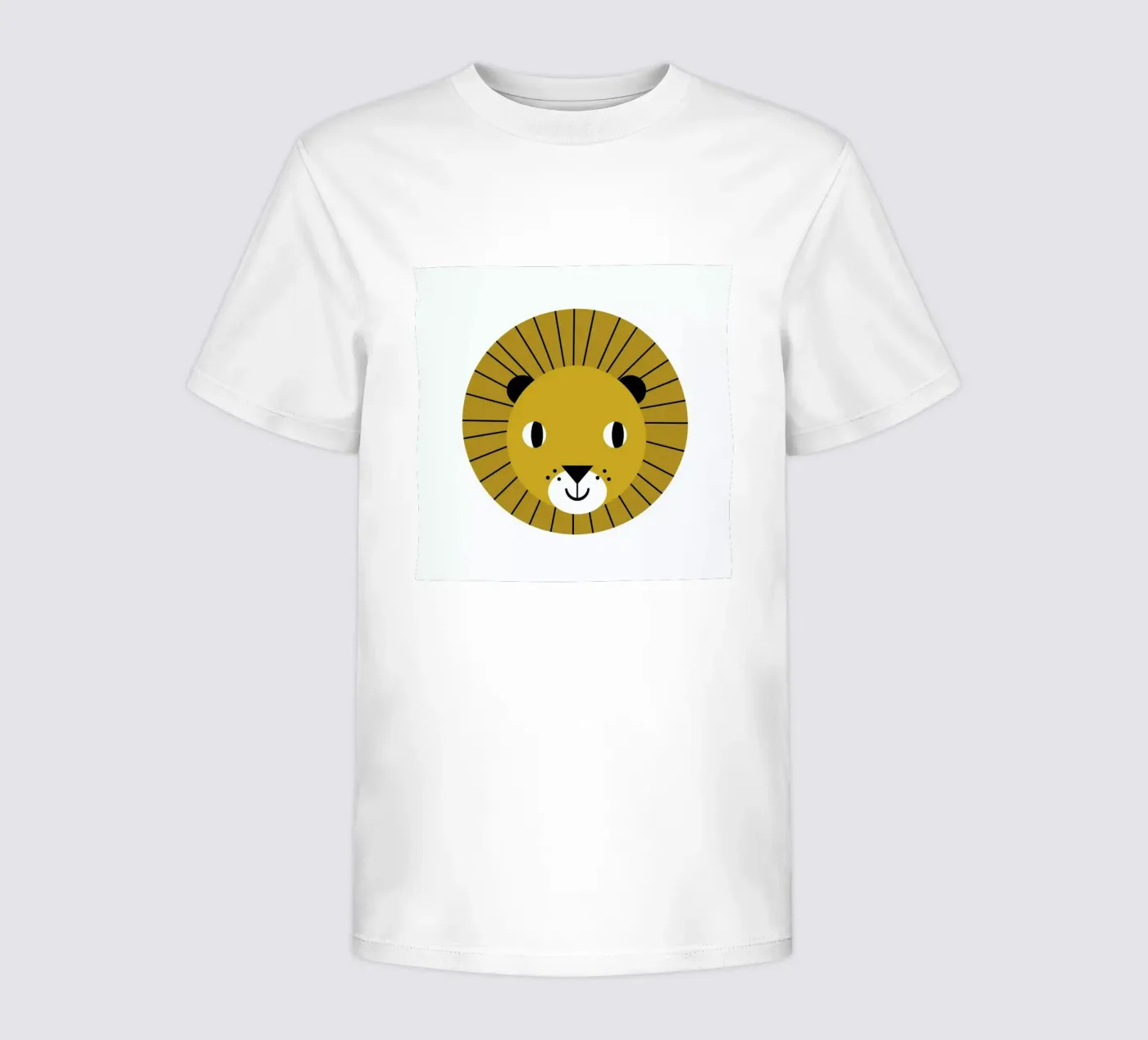 Lion t-shirt bambini da Charlotte Winter