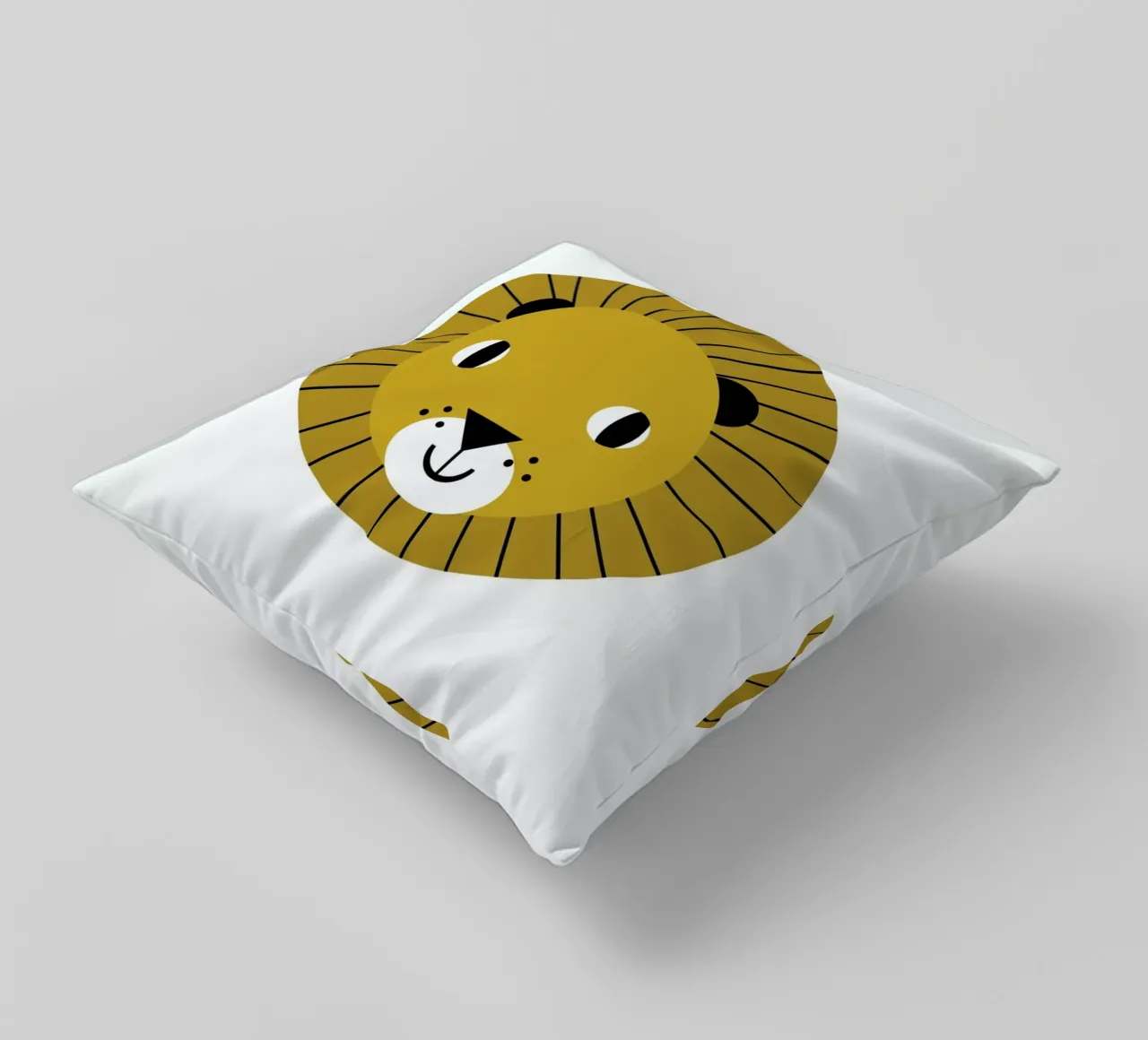 Lion cuscino da Charlotte Winter
