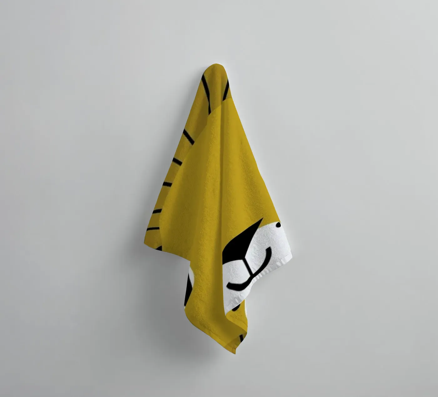 Lion badhanddoek van Charlotte Winter