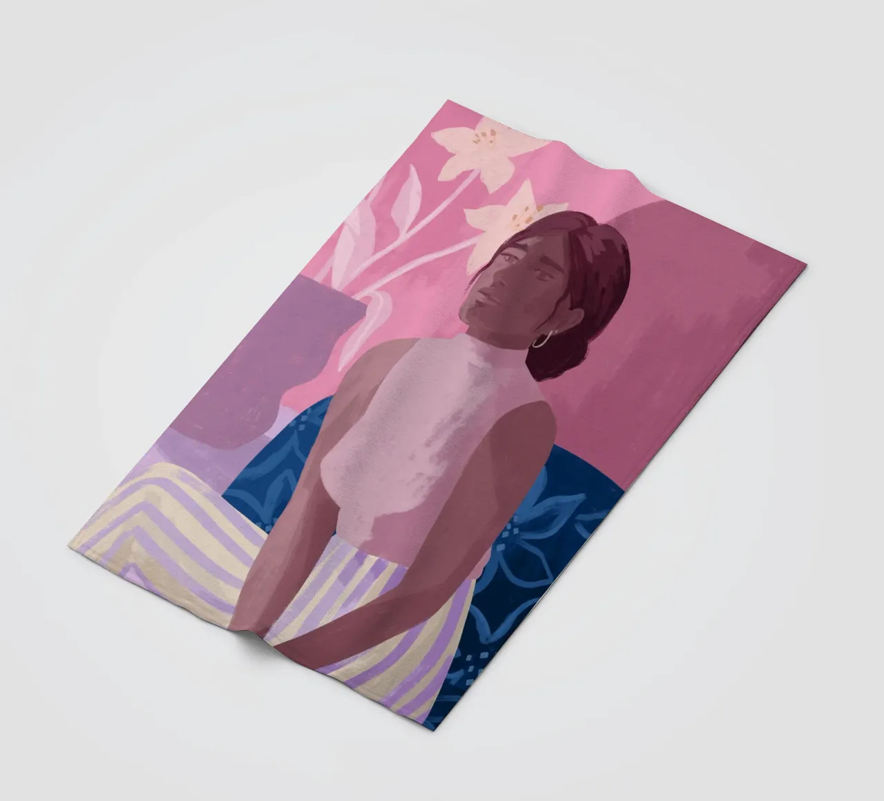 Daydreaming coperta in pile da Goed Blauw