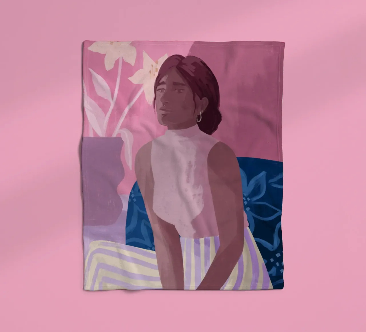 Daydreaming coperta in pile da Goed Blauw