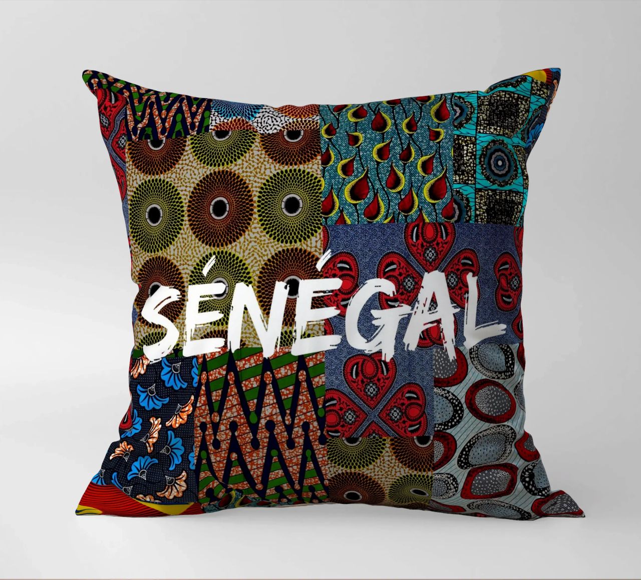 Sénégal coussin de Mathudace Créas