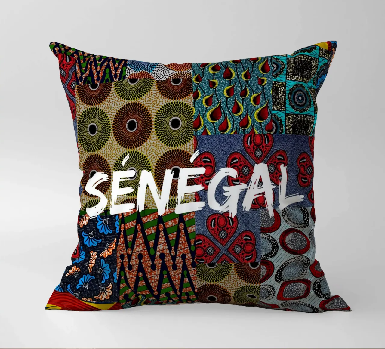 Sénégal cuscino da Mathudace Créas