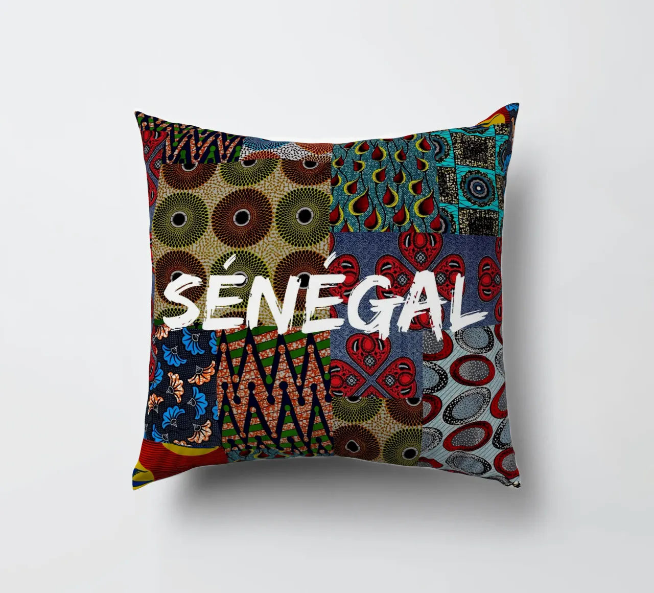 Sénégal cuscino da Mathudace Créas