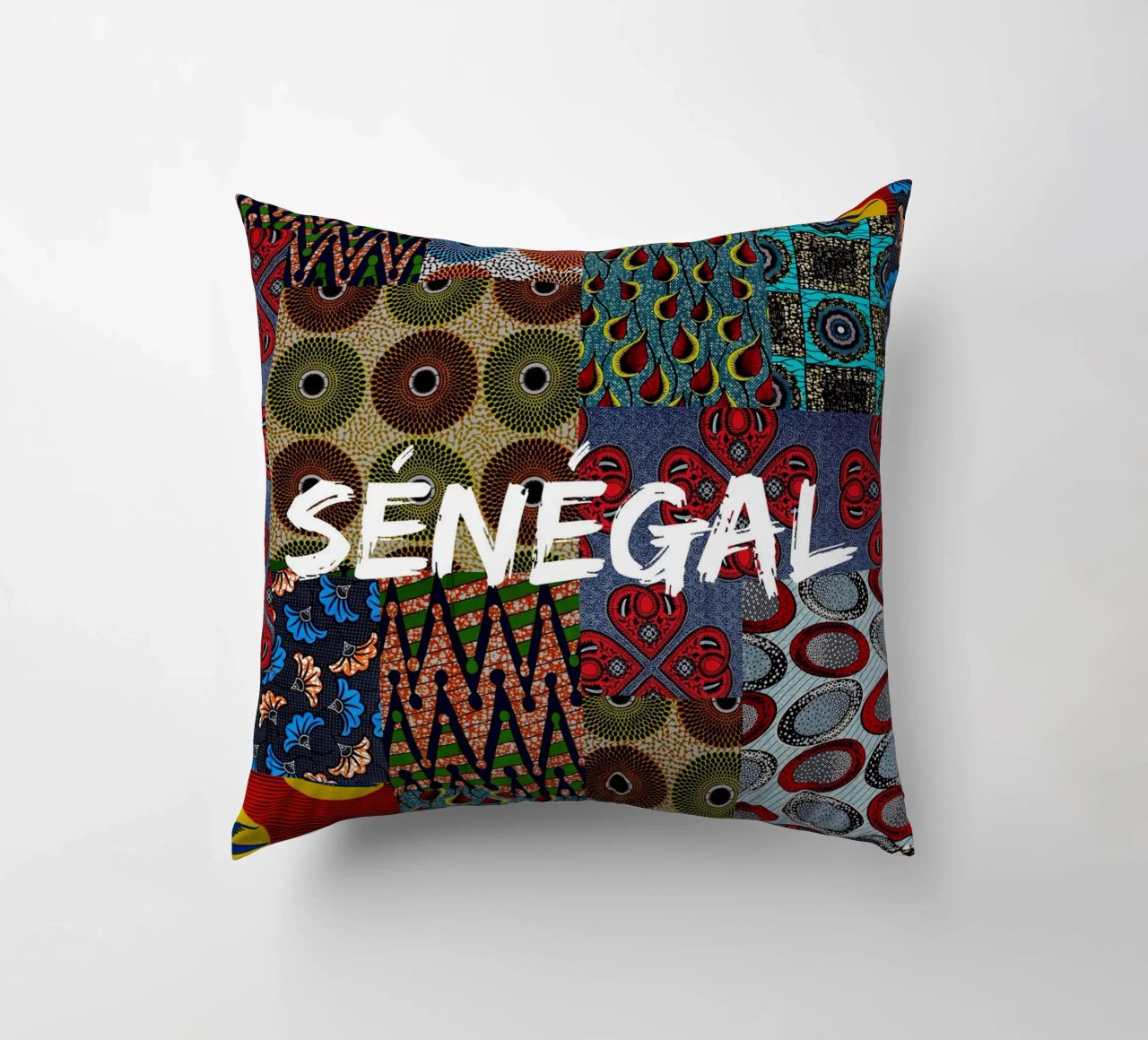 Sénégal coussin de Mathudace Créas