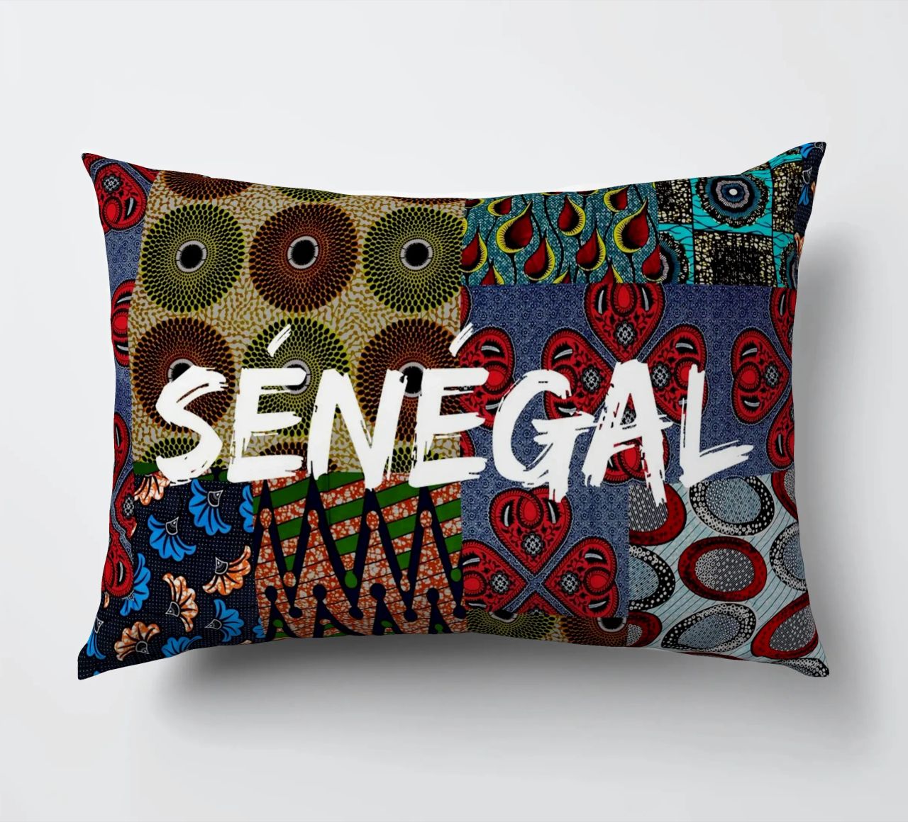 Sénégal coussin de Mathudace Créas
