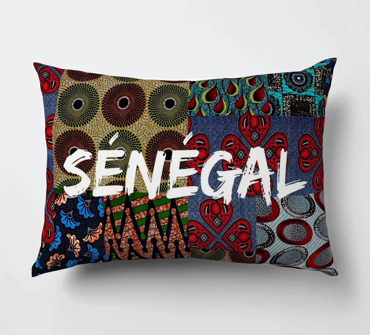 Sénégal cuscino da Mathudace Créas