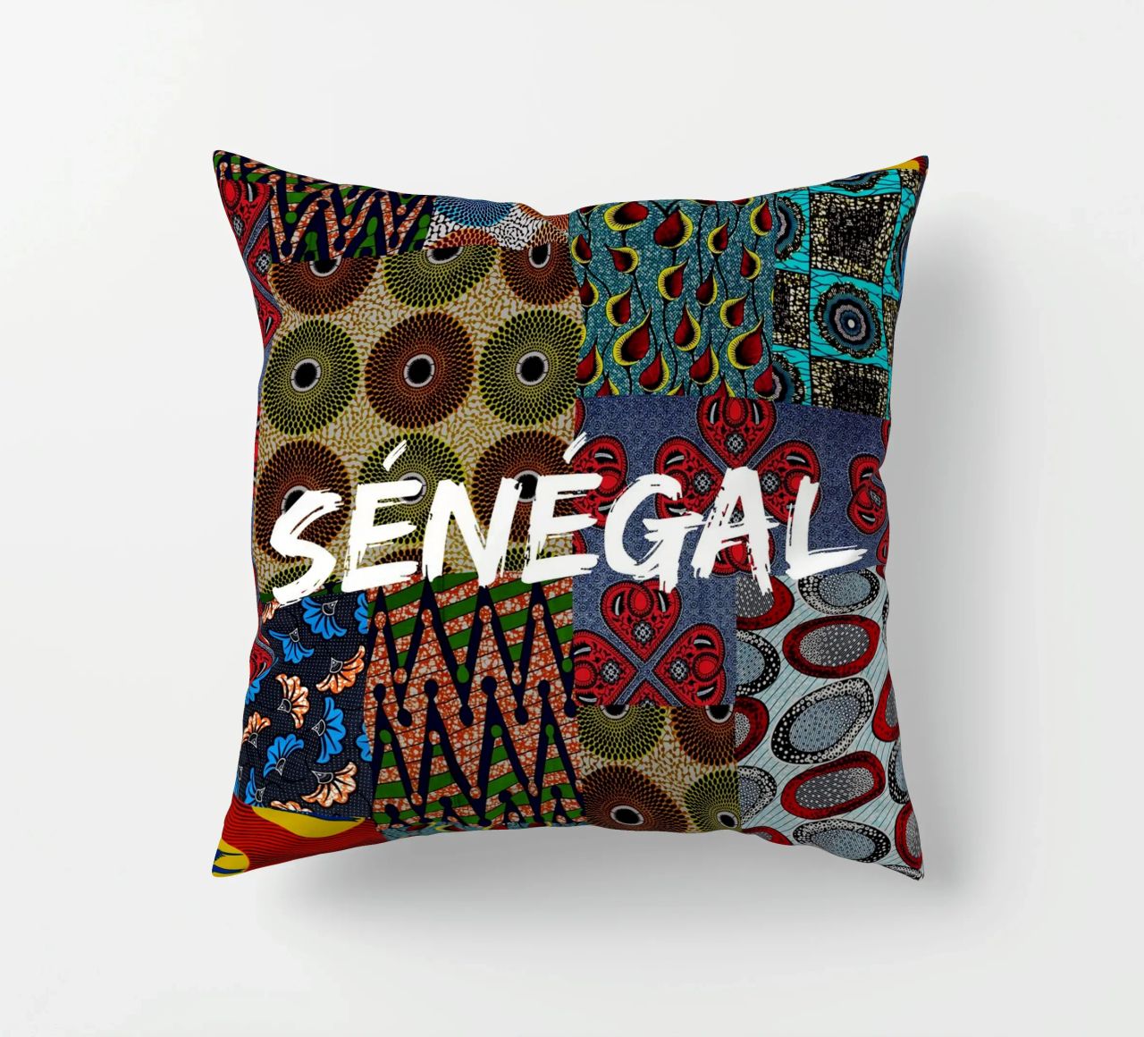 Sénégal coussin de Mathudace Créas