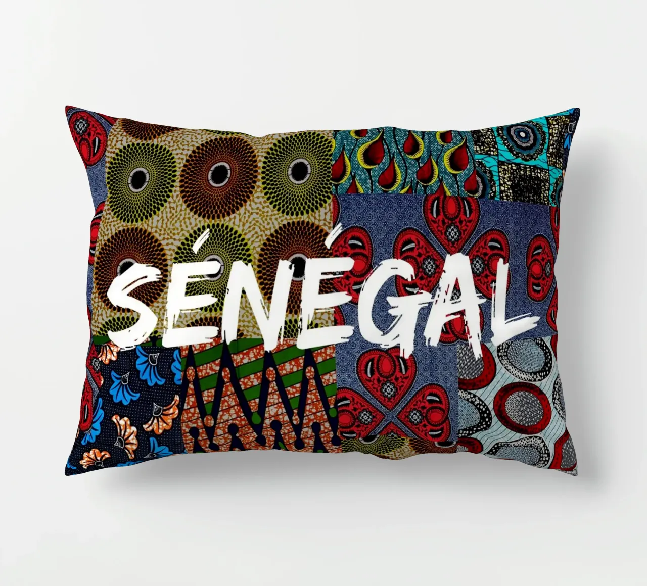 Sénégal cuscino da Mathudace Créas