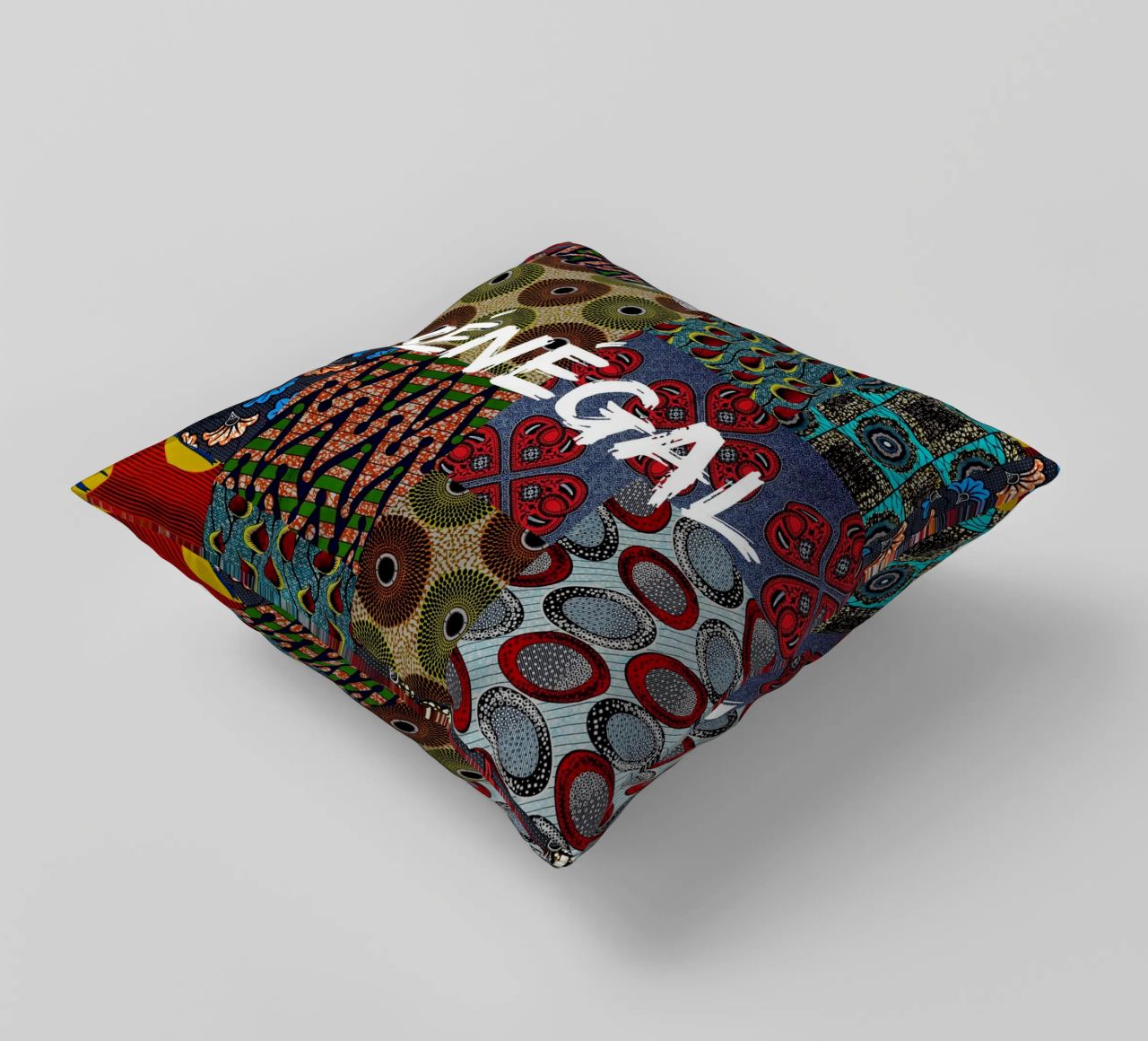 Sénégal coussin de Mathudace Créas