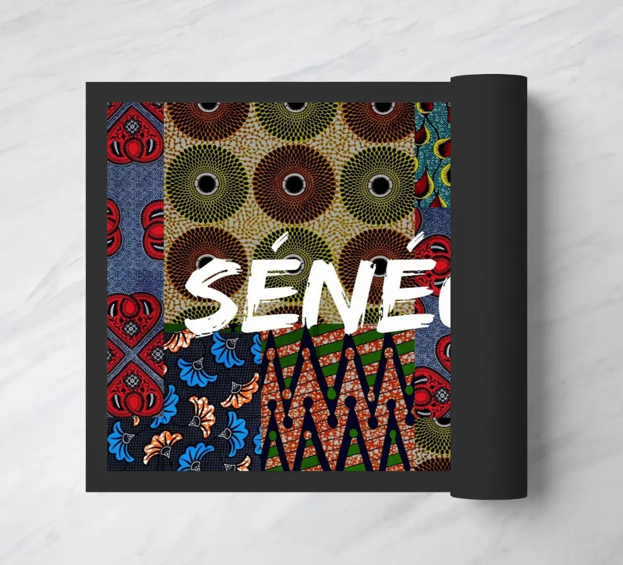 Sénégal deurmat van Mathudace Créas