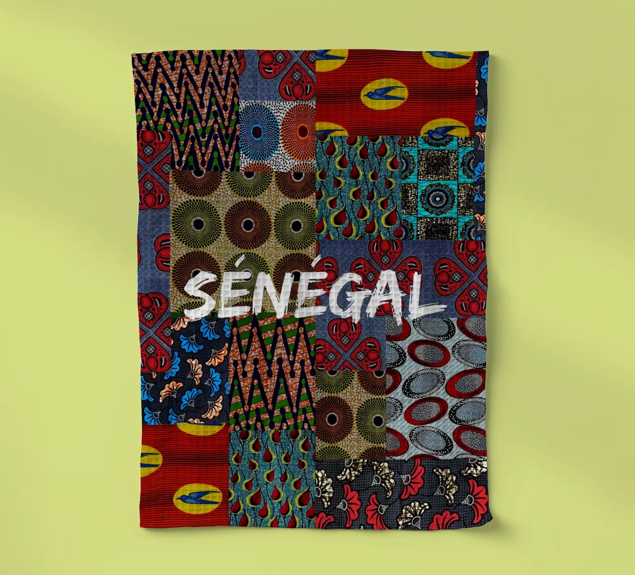 Sénégal canovaccio da cucina da Mathudace Créas