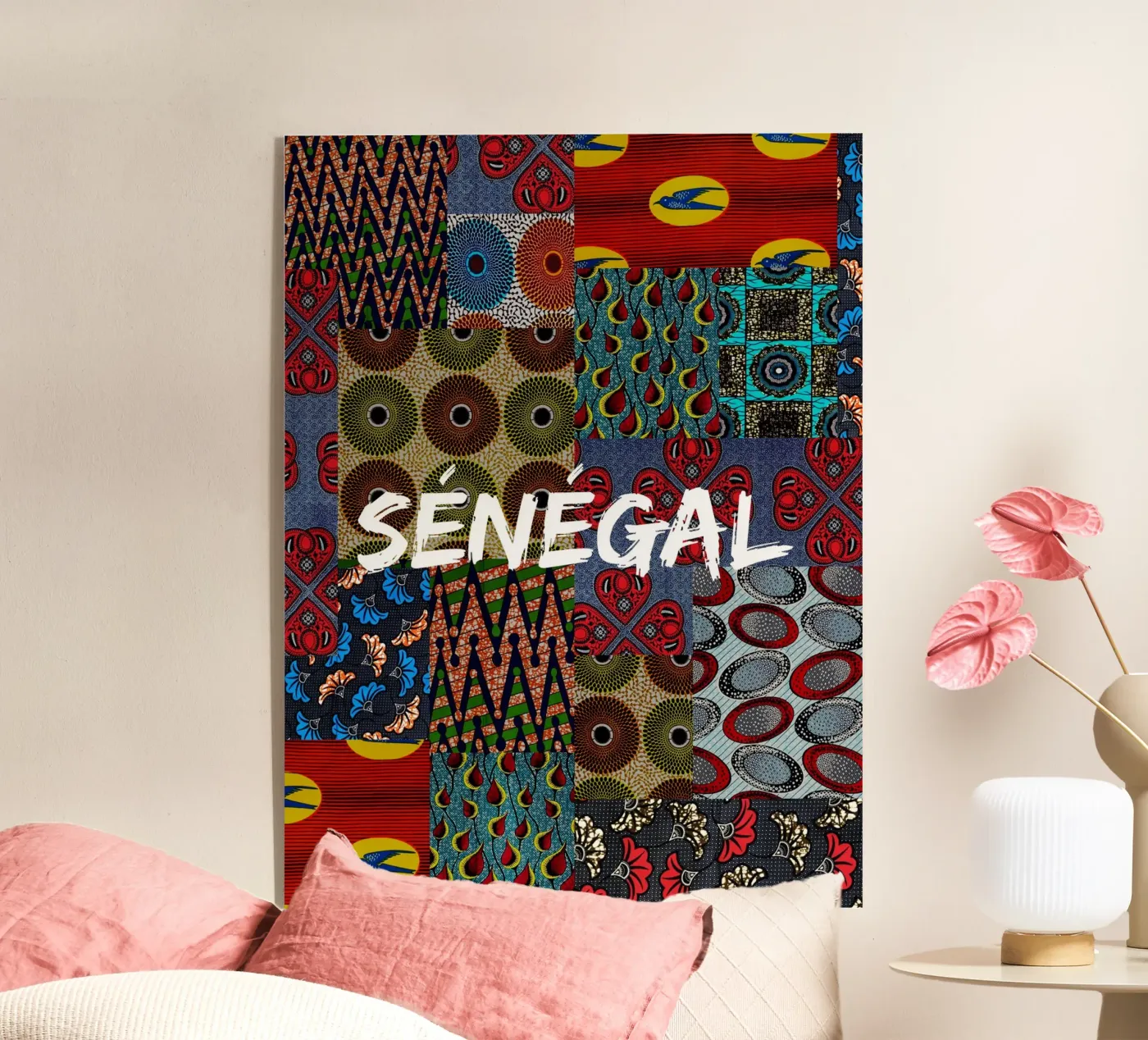 Sénégal acryl van Mathudace Créas