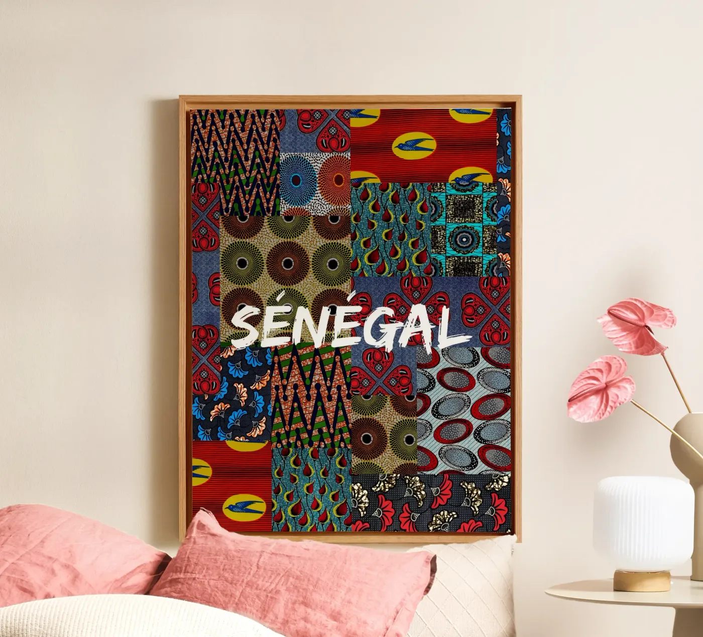 Sénégal tela da Mathudace Créas