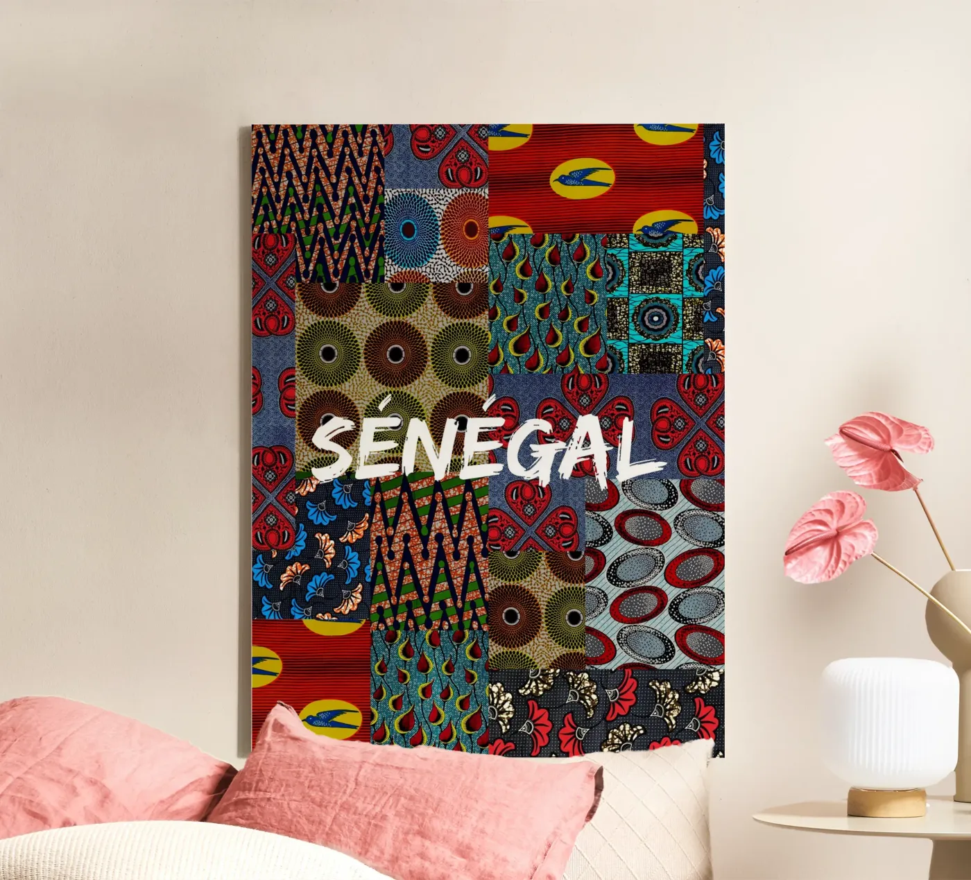 Sénégal tela da Mathudace Créas