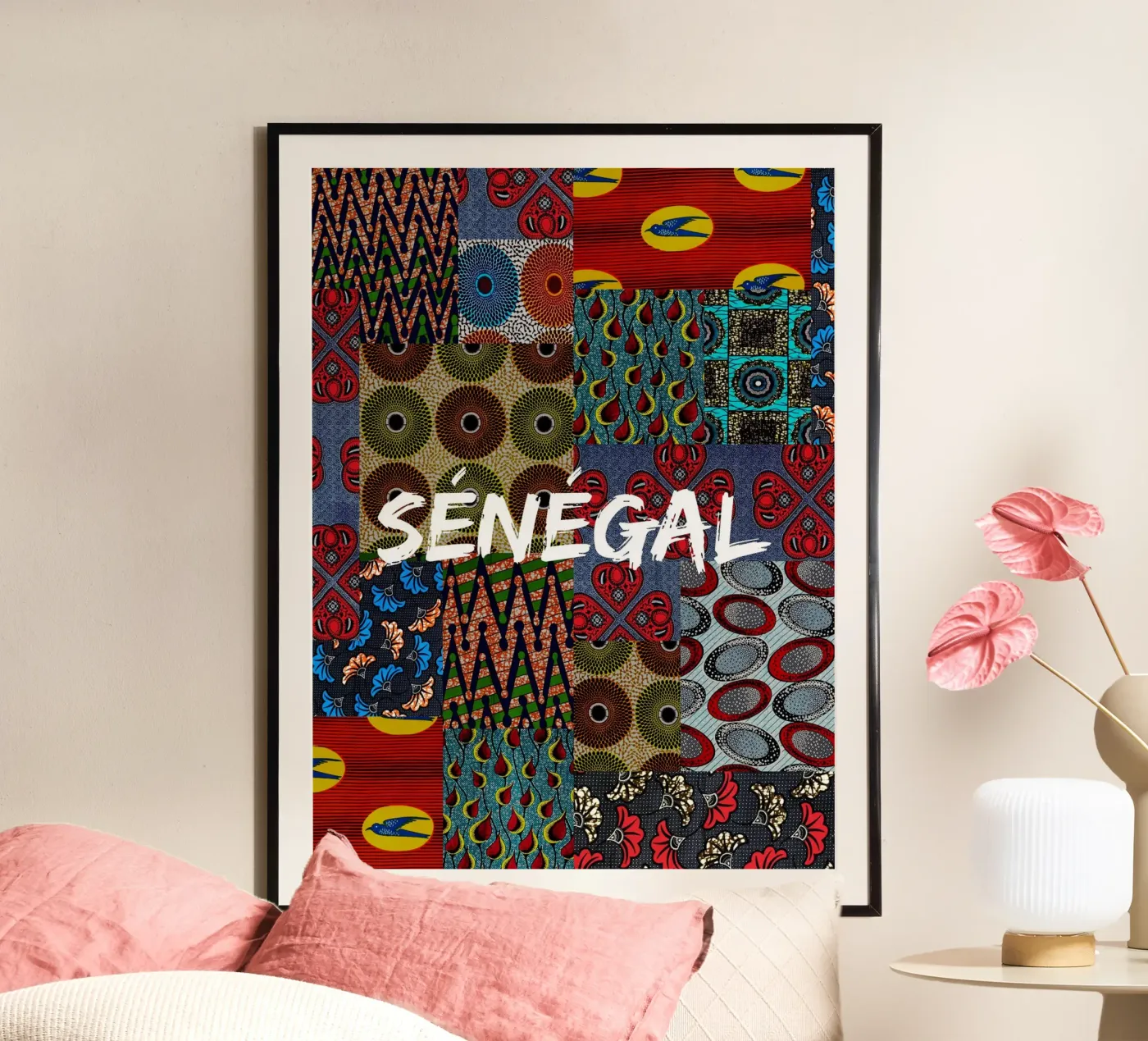 Sénégal poster da Mathudace Créas