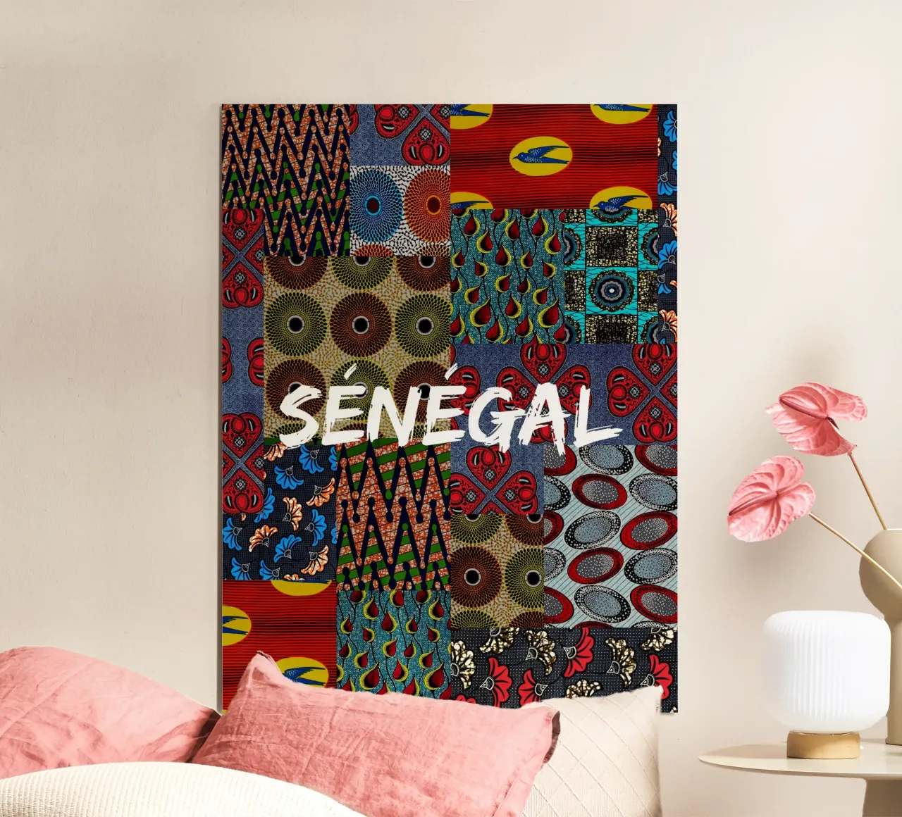 Sénégal poster da Mathudace Créas