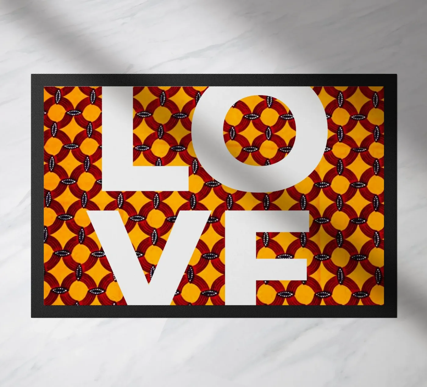 Love deurmat van Mathudace Créas