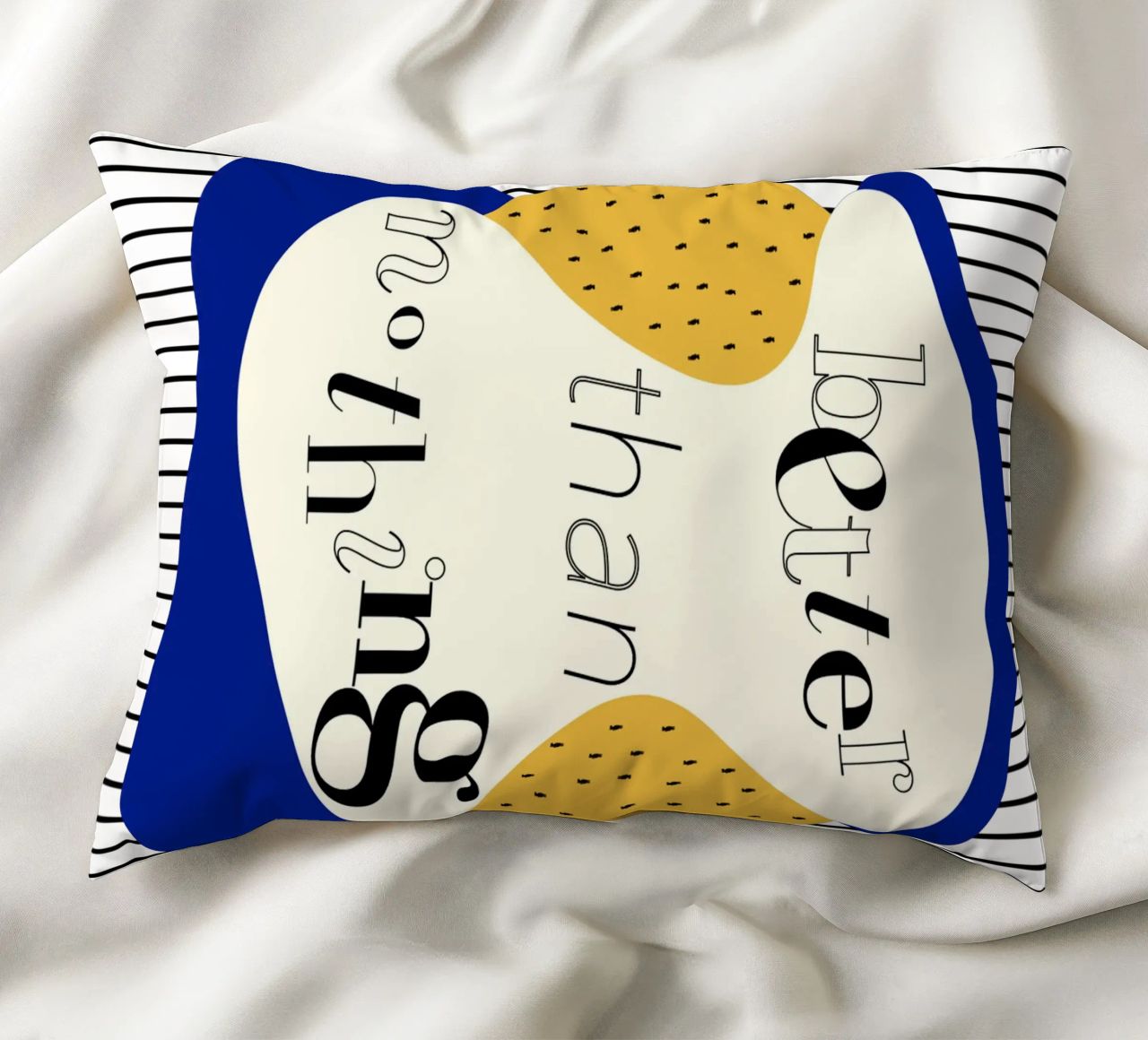 better than nothing decorative cushion by natural neutral