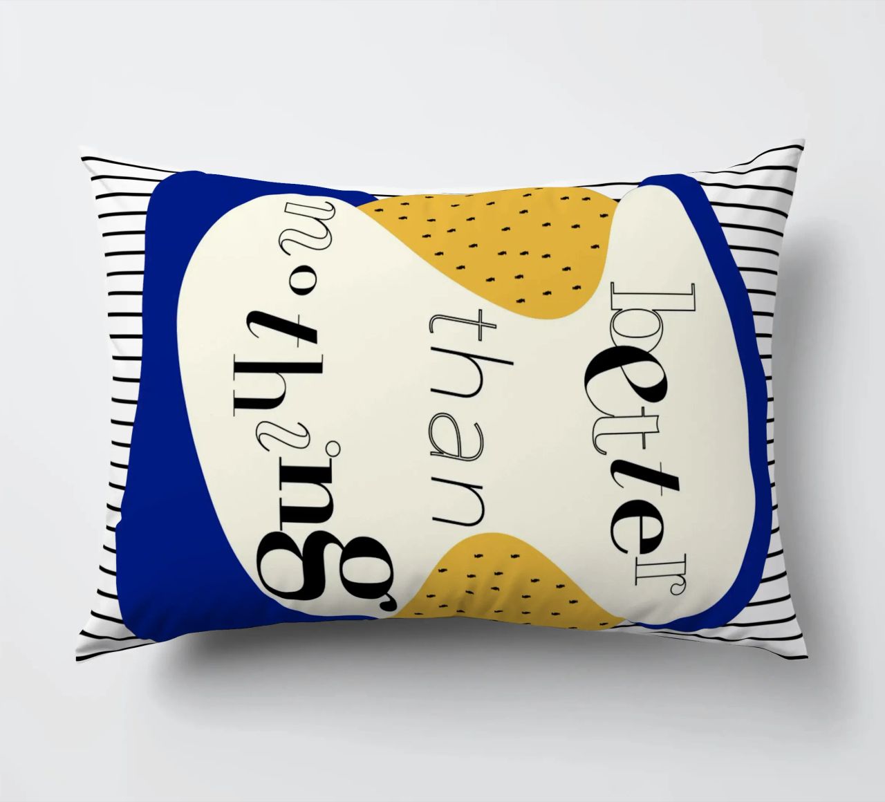 better than nothing decorative cushion by natural neutral
