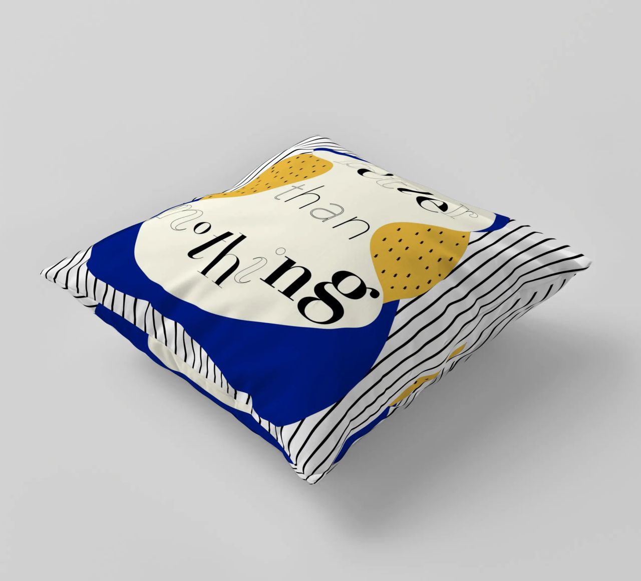 better than nothing decorative cushion by natural neutral
