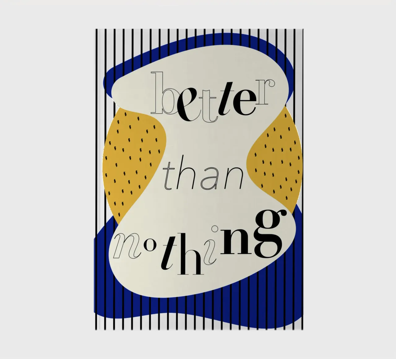 better than nothing notebook by natural neutral