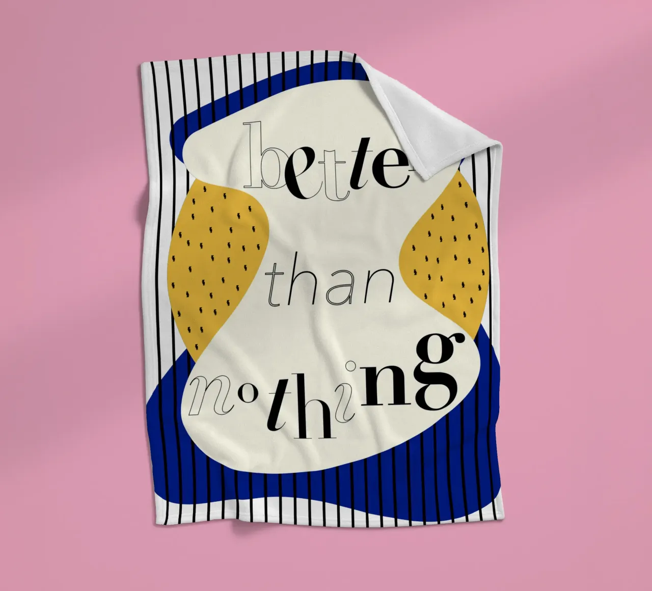 better than nothing coperta in pile da natural neutral