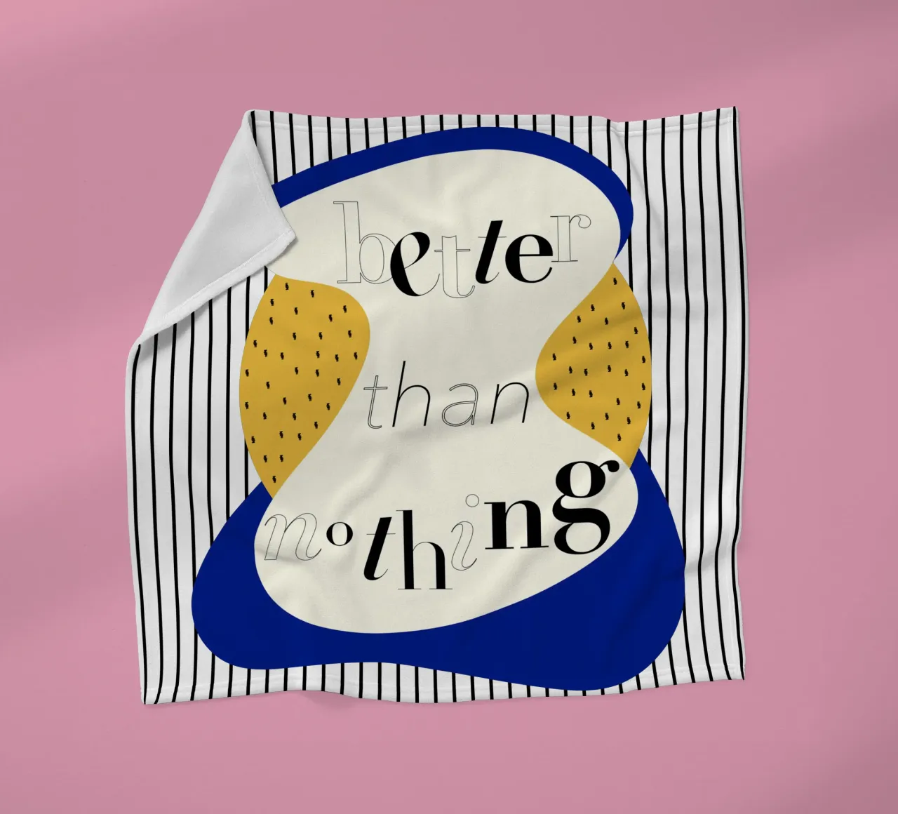 better than nothing coperta in pile da natural neutral