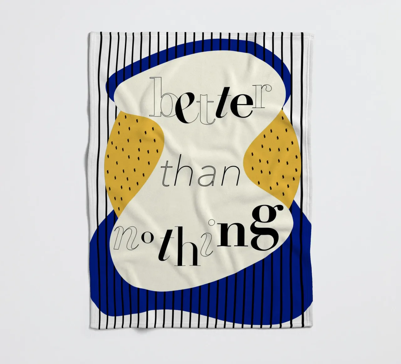 better than nothing coperta in pile da natural neutral