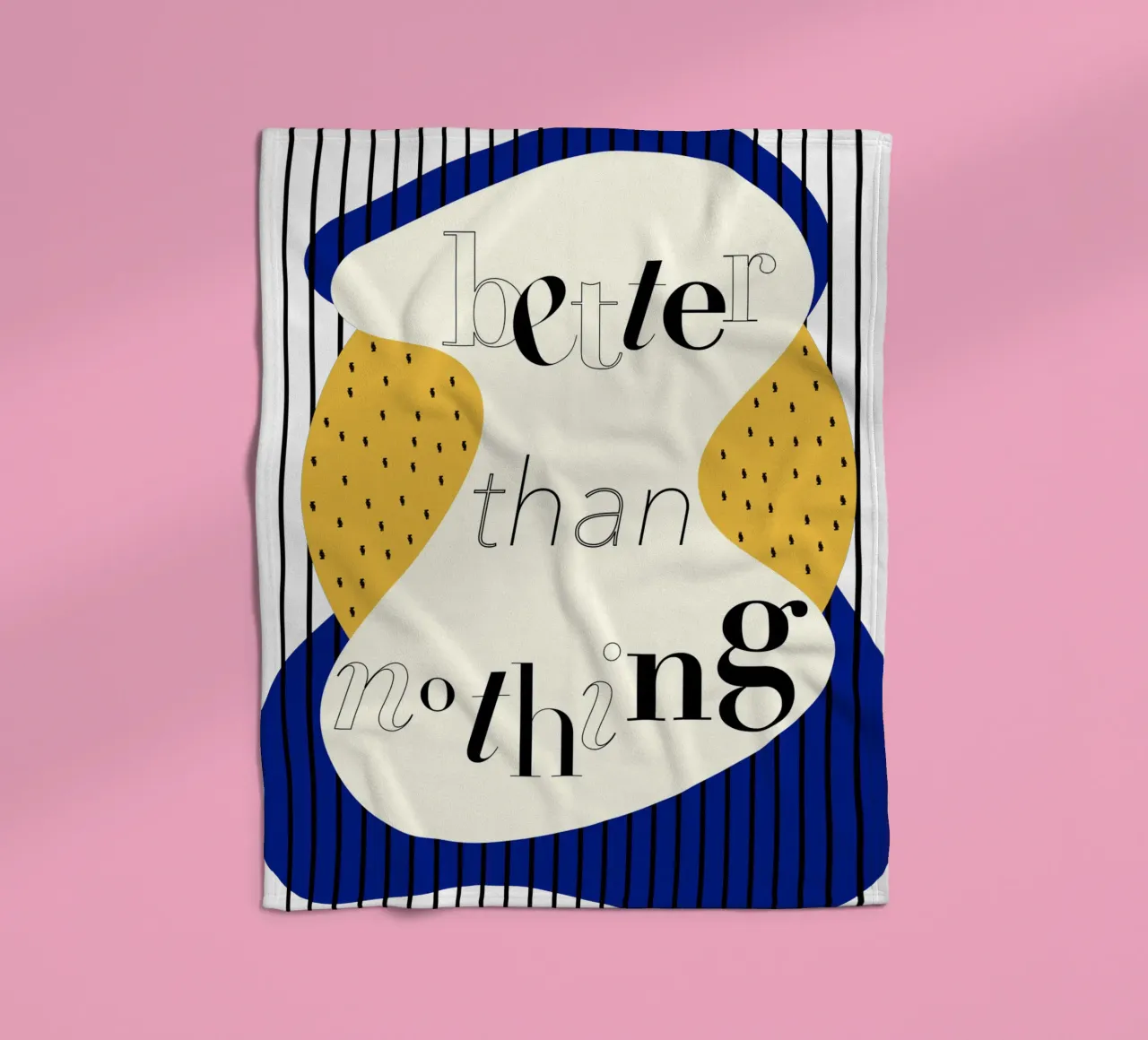 better than nothing coperta in pile da natural neutral