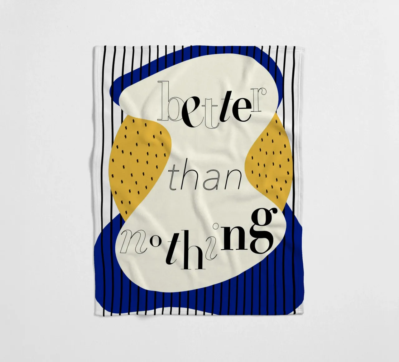 better than nothing coperta in pile da natural neutral