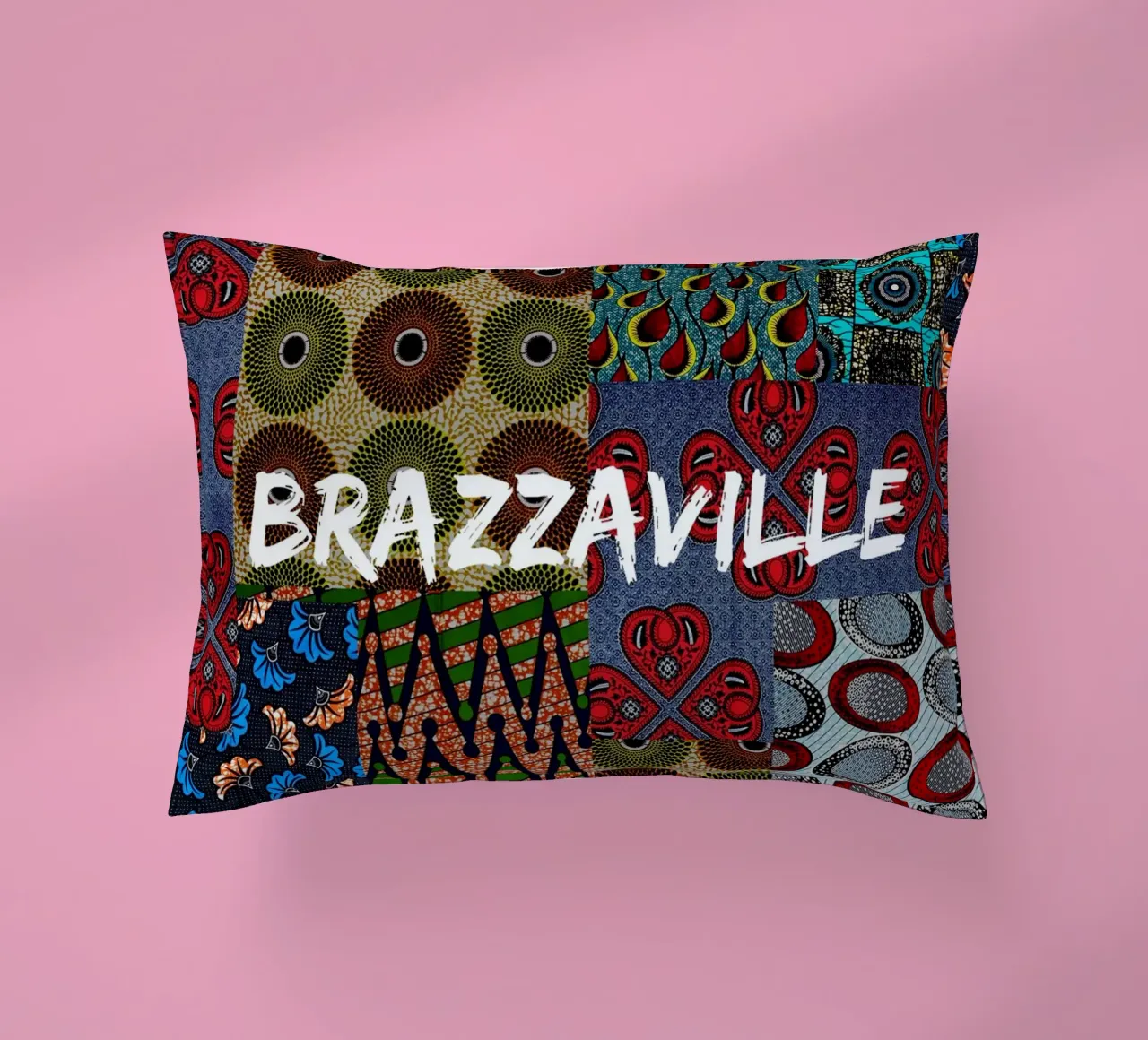 Brazzaville cuscino da Mathudace Créas